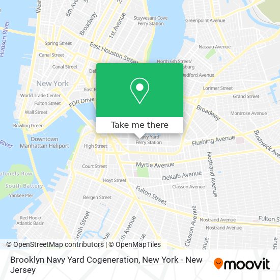 Brooklyn Navy Yard Cogeneration map