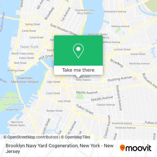 Mapa de Brooklyn Navy Yard Cogeneration