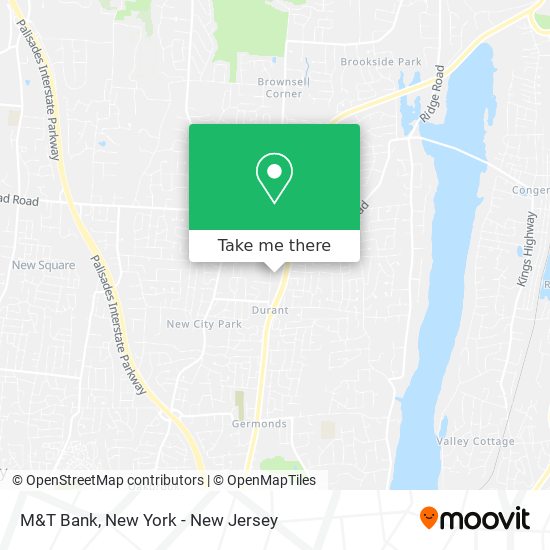 M&T Bank map