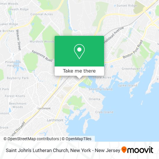 Mapa de Saint John's Lutheran Church