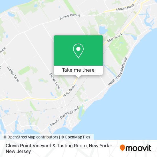 Clovis Point Vineyard & Tasting Room map