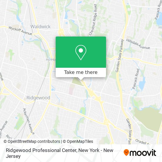 Mapa de Ridgewood Professional Center