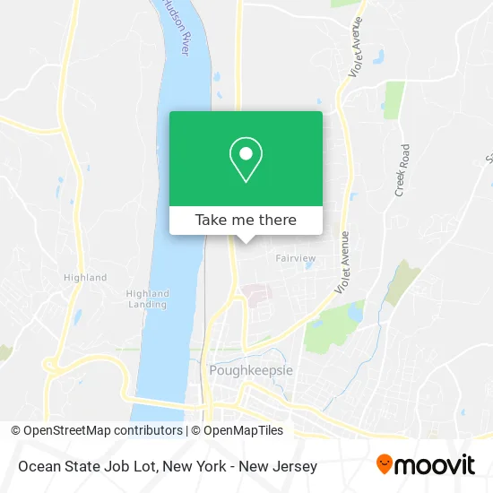 Ocean State Job Lot map