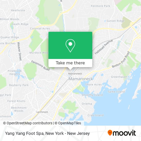 Yang Yang Foot Spa map