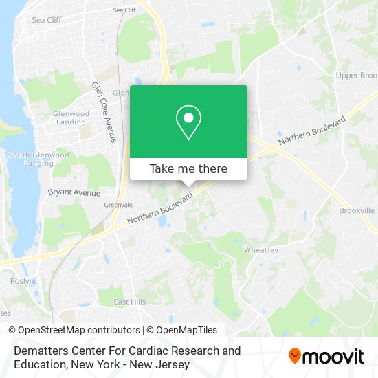 Dematters Center For Cardiac Research and Education map