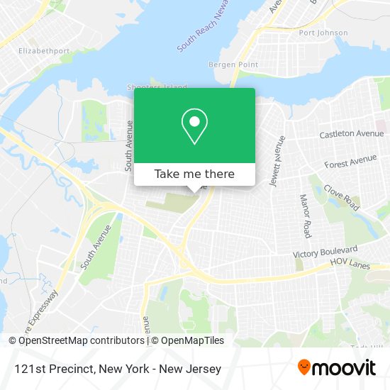 Mapa de 121st Precinct