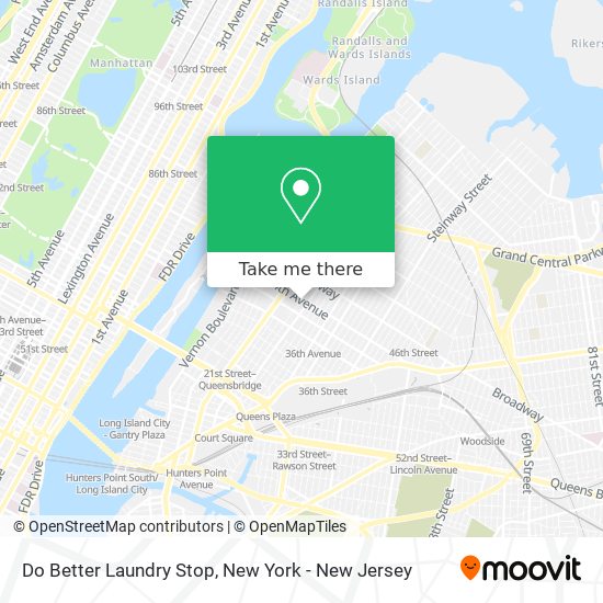 Do Better Laundry Stop map