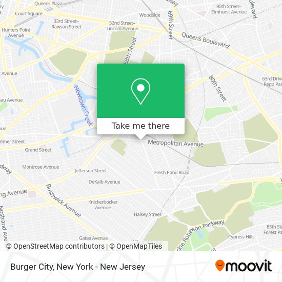 Mapa de Burger City