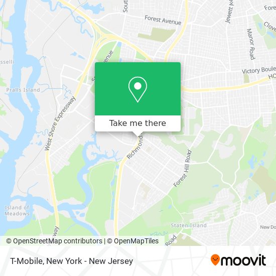 T-Mobile map