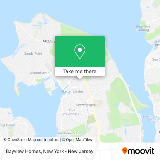 Bayview Homes map