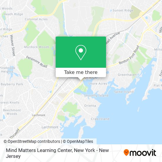 Mind Matters Learning Center map