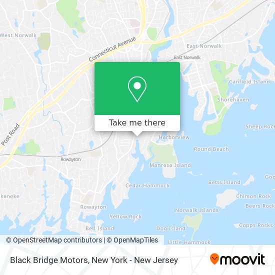 Black Bridge Motors map