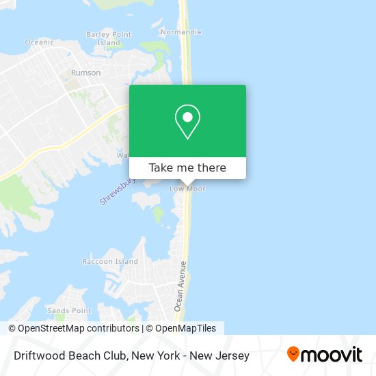 Driftwood Beach Club map