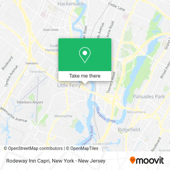 Rodeway Inn Capri map