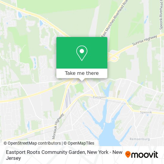 Mapa de Eastport Roots Community Garden