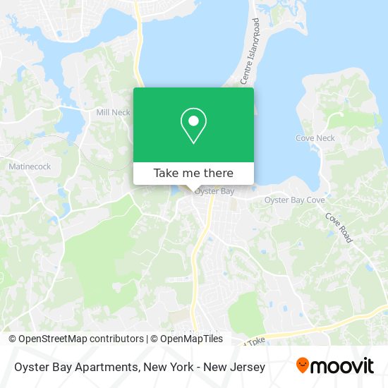 Mapa de Oyster Bay Apartments