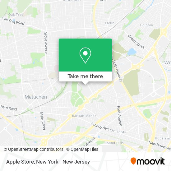 Apple Store map