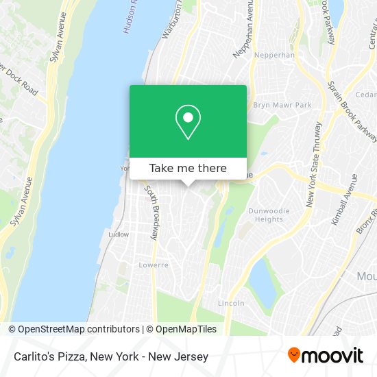 Carlito's Pizza map