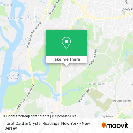 Tarot Card & Crystal Readings map