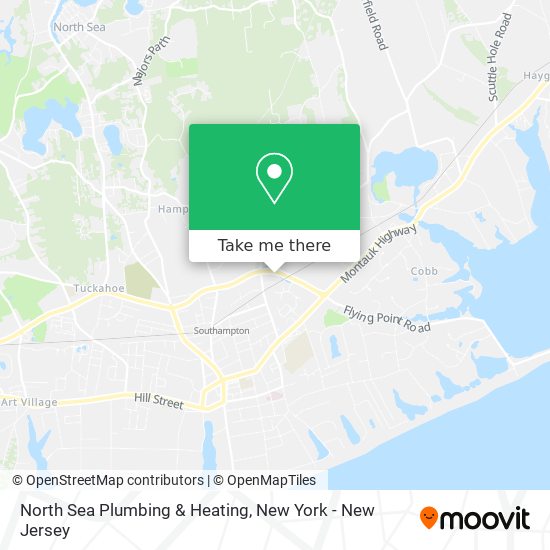 North Sea Plumbing & Heating map