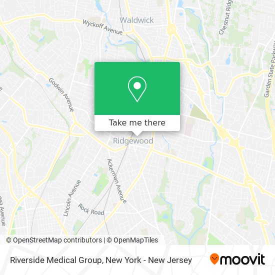 Mapa de Riverside Medical Group