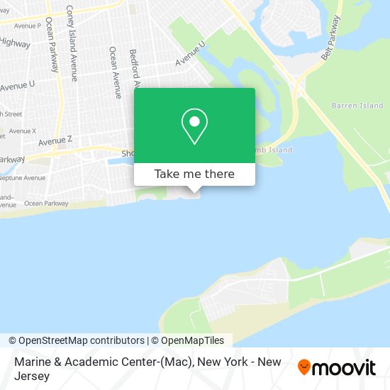 Marine & Academic Center-(Mac) map