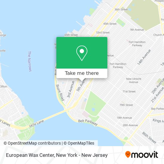 European Wax Center map