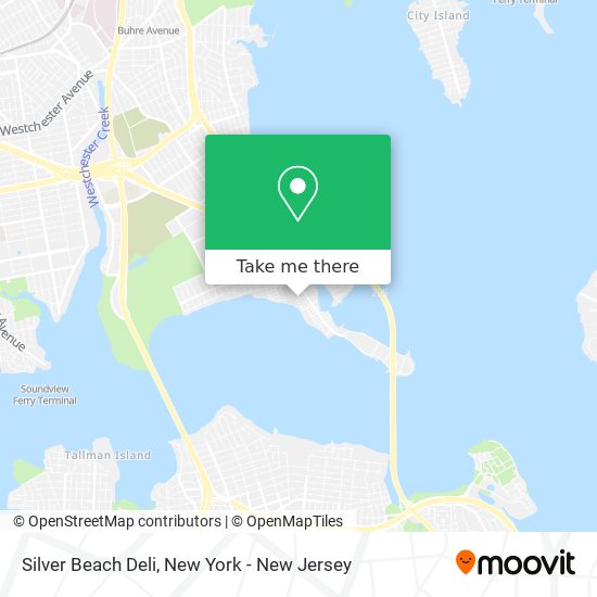 Silver Beach Deli map