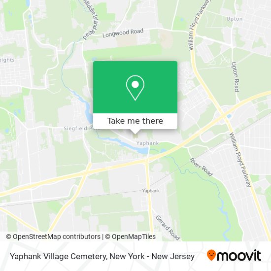 Mapa de Yaphank Village Cemetery