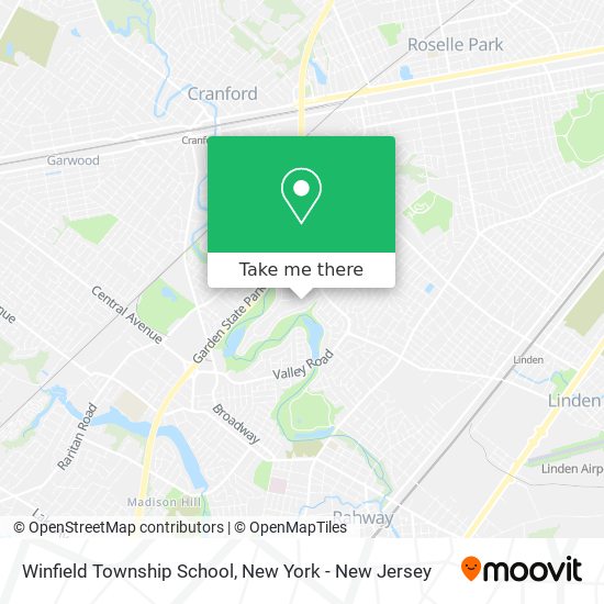 Mapa de Winfield Township School