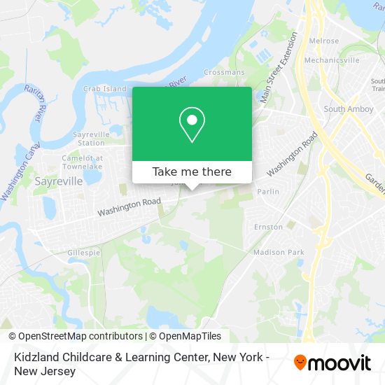 Mapa de Kidzland Childcare & Learning Center