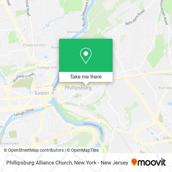 Phillipsburg Alliance Church map