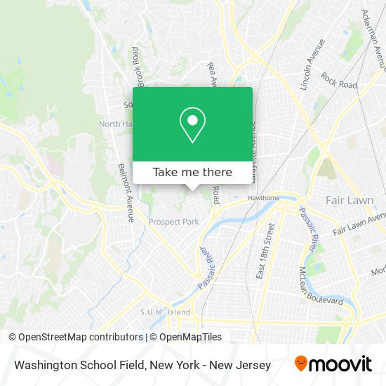 Washington School Field map