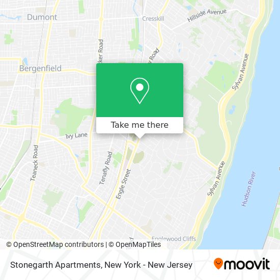Mapa de Stonegarth Apartments