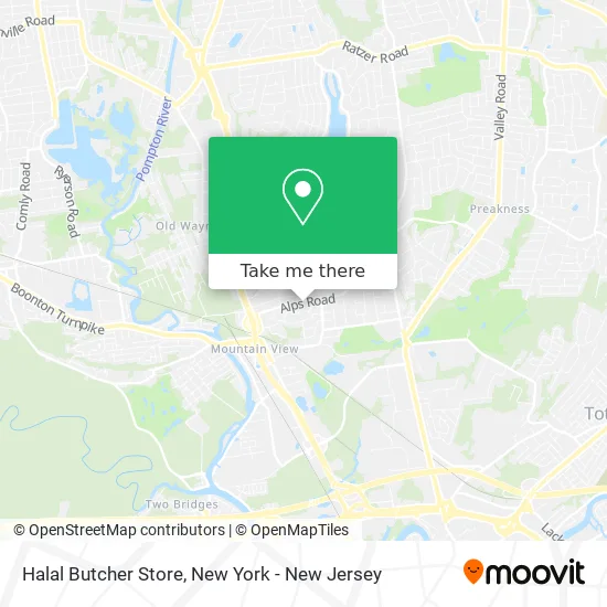 Halal Butcher Store map