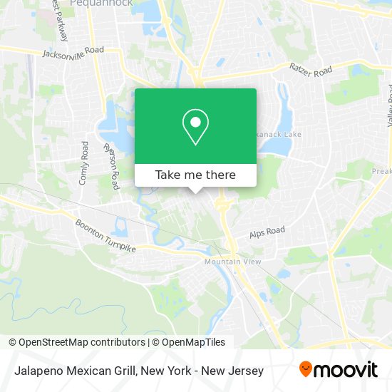 Jalapeno Mexican Grill map