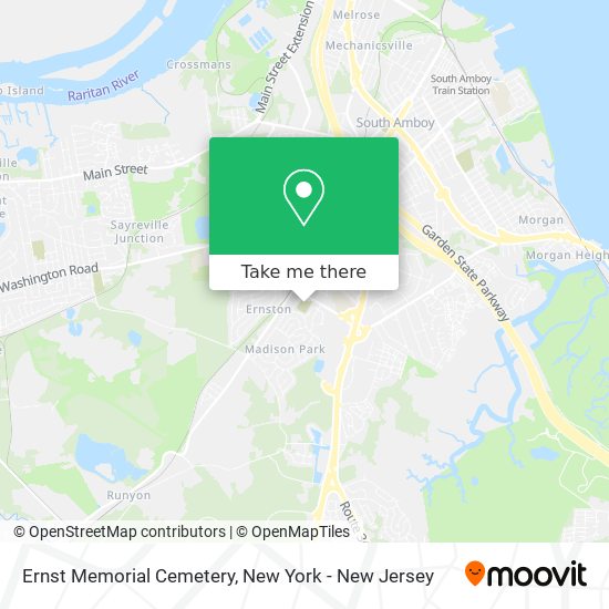 Mapa de Ernst Memorial Cemetery