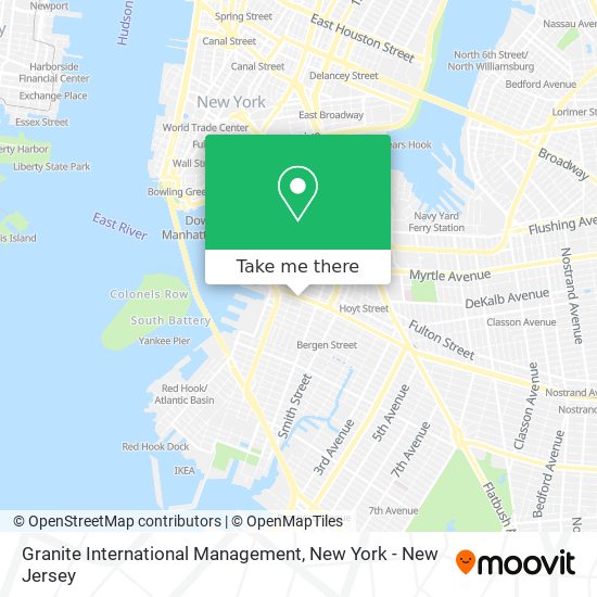 Mapa de Granite International Management