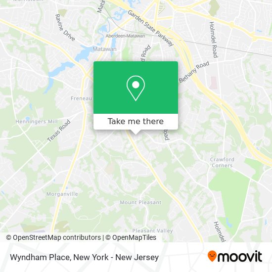 Wyndham Place map