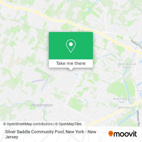 Silver Saddle Community Pool map