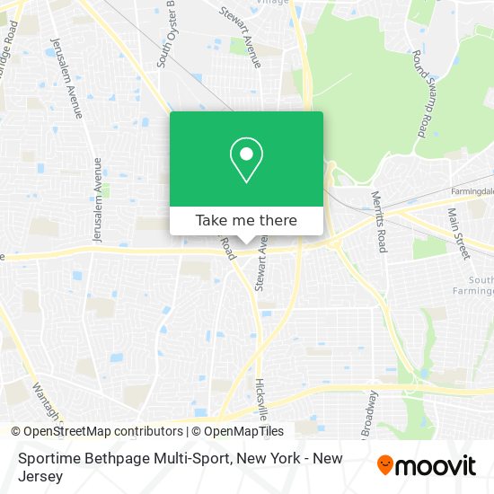 Mapa de Sportime Bethpage Multi-Sport