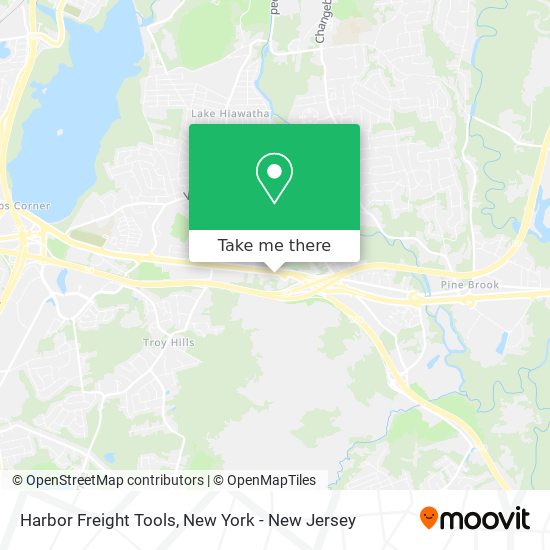 Mapa de Harbor Freight Tools