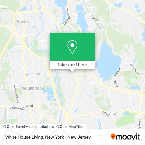 White House Living map