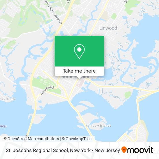 Mapa de St. Joseph's Regional School