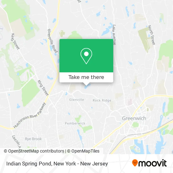 Indian Spring Pond map