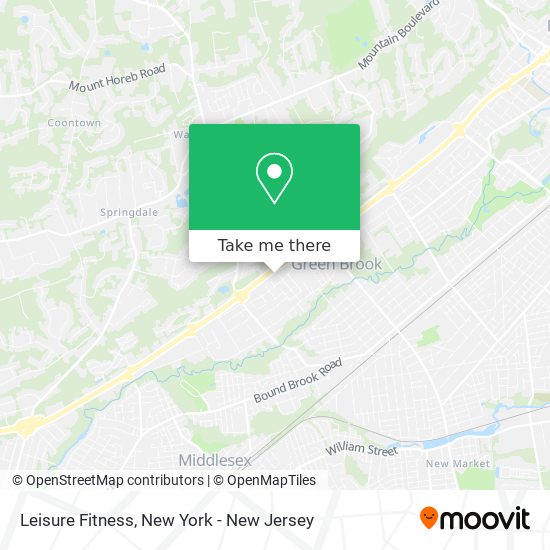 Leisure Fitness map