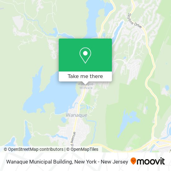 Wanaque Municipal Building map