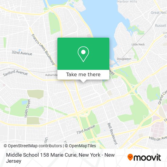 Mapa de Middle School 158 Marie Curie