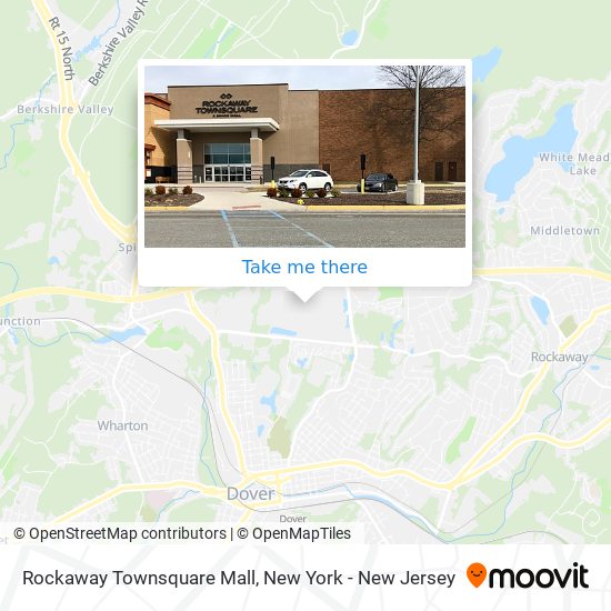 Rockaway Townsquare Mall map