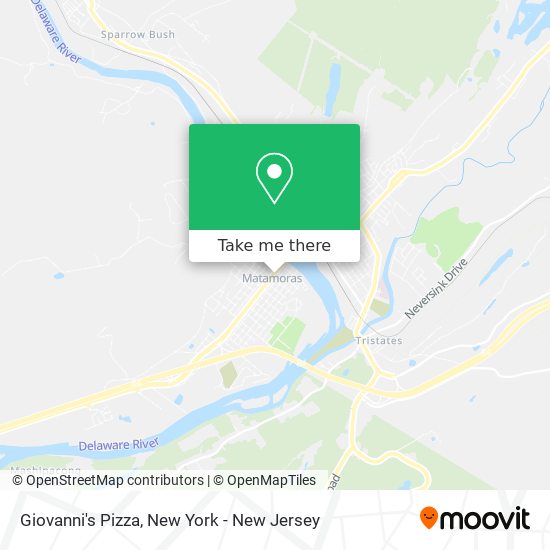 Mapa de Giovanni's Pizza